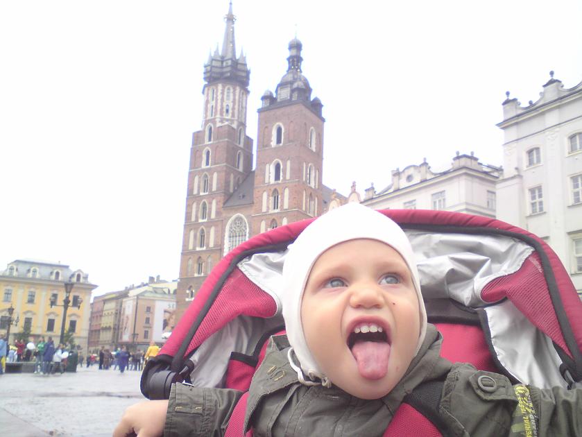 20090621-09-DSC00590.JPG - Łobuz z Grochowa pozdrawia z Krakowa ;-)