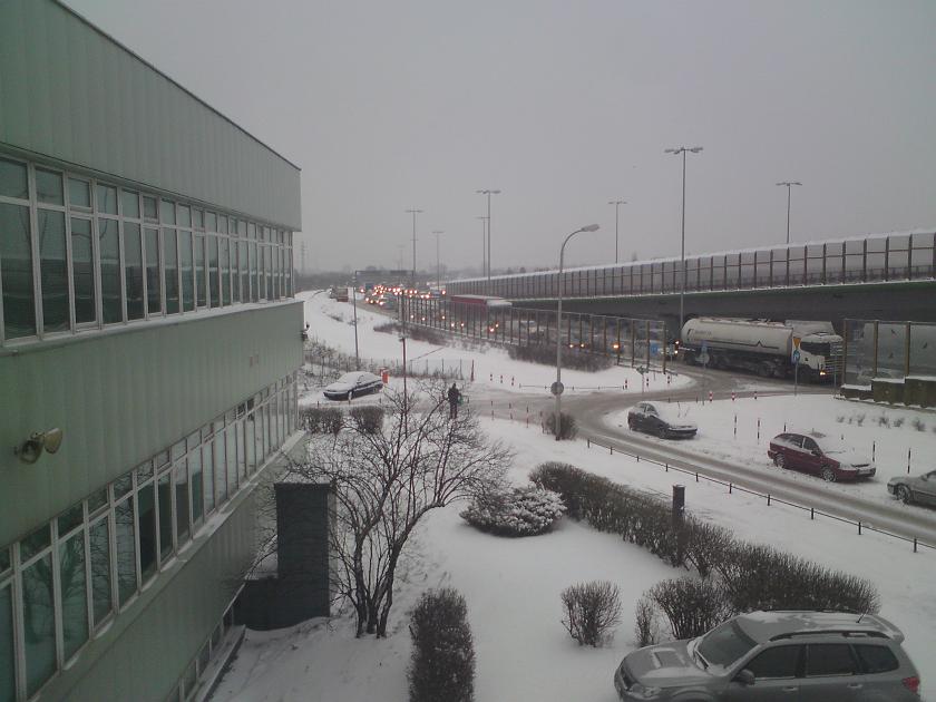 DSC01049.JPG - NAZZD - Trasa Siekierkowska (korek totalny przez dzień cały)