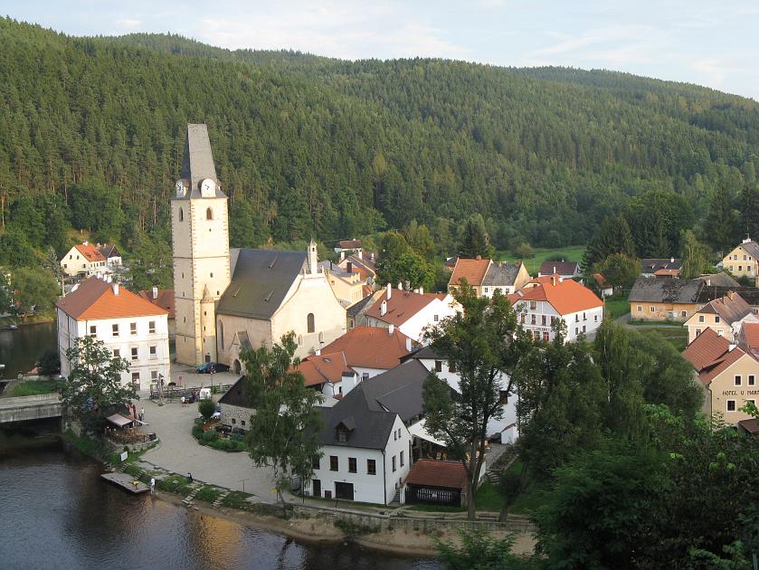 IMG_0989.JPG - Rozmberk - widok z zamku