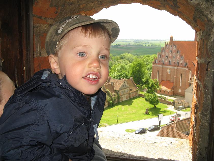 IMG_4357.JPG - Na wieży zamkowej w Reszlu