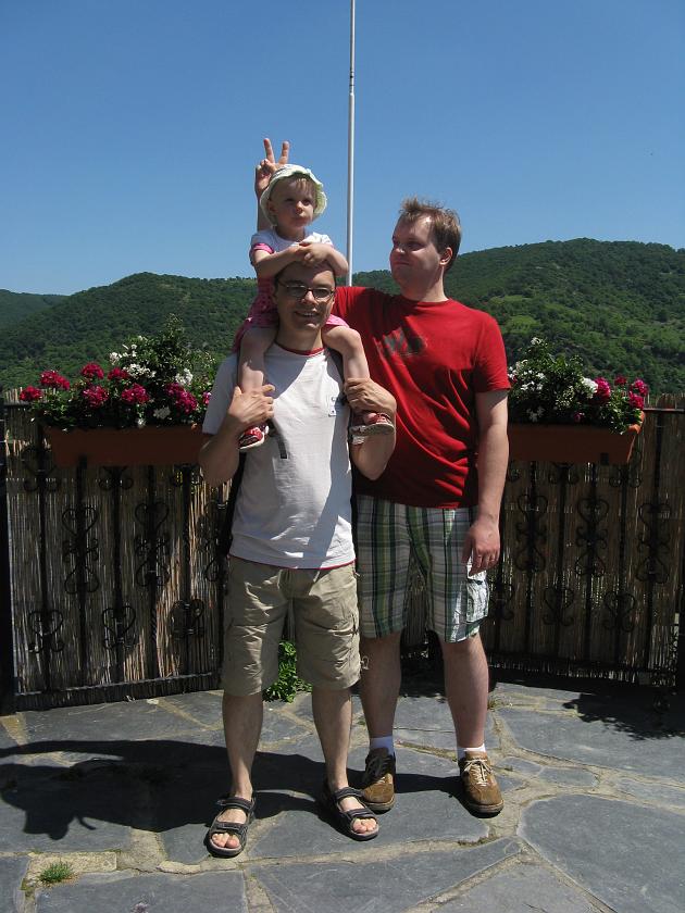 IMG_4577.JPG - Małgosia na zamku Stahleck