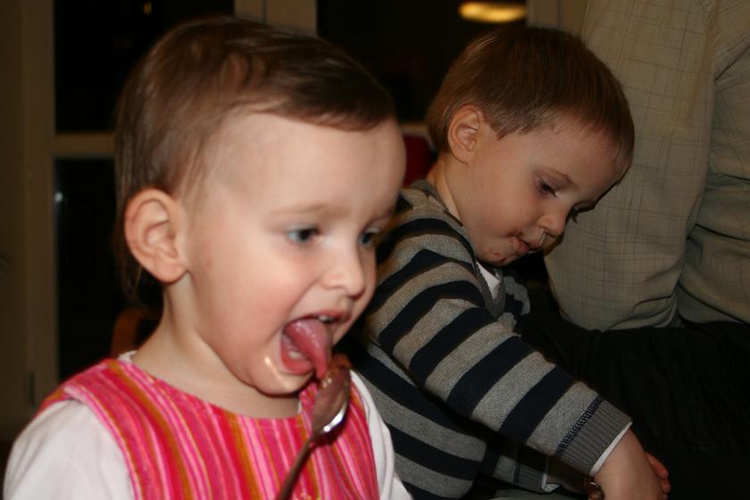 IMG_4884.JPG - Róża też chętnie zje . . .